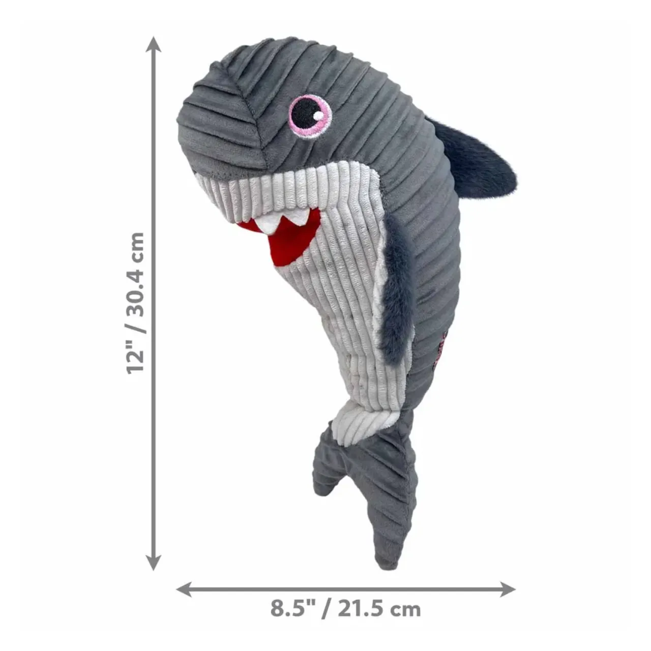 KONG CuteSeas Rufflez haj M/L 33x20,5x10 cm
